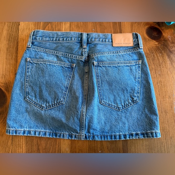 Aritzia Denim Forum the 90s Ricci Mini Skirt - size 26 2/4 perfect condition - Picture 8 of 8